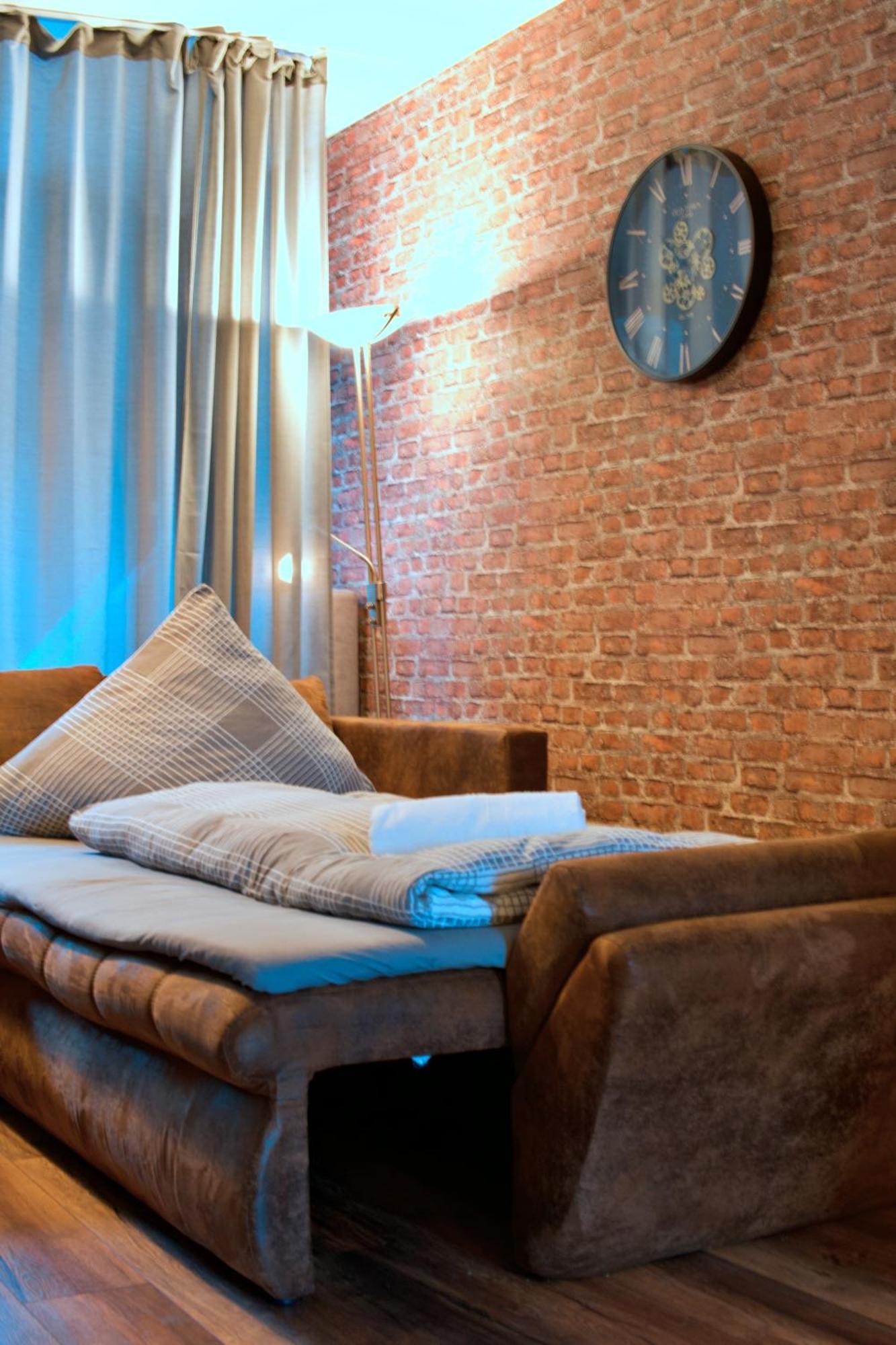 Industrial Style 77Qm Mit Balkon Apartment แฮร์เนอ ภายนอก รูปภาพ